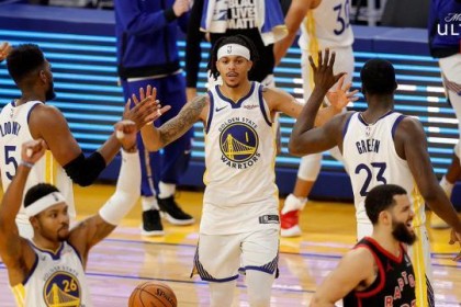 开云-达米安·李再度建功 猛龙凶悍防守逼出更好的勇士